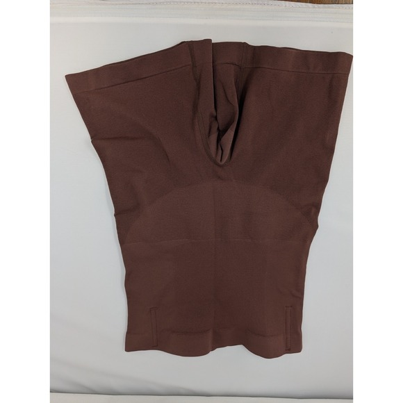 The Unbranded Brand Other - Shapewear Women's XL Bottoms Nylon Spandex Brown Rubber & Boning Inside Waist